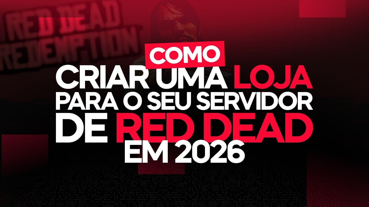 Vídeo demonstrativo da CentralCart para servidores RedM